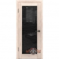 Межкомнатная дверь LINE 8 Л8ПО триплекс черный зебра
