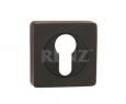 Накладка RENZ ET 02 ABB черная бронза с патиной, квадратная