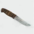 Охотничий нож Н5-Тифлис из стали ЭИ-107, наборная кожа, текстолит