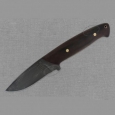 Охотничий нож НР36 из дамаска, орех