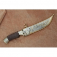 Нож подарочный Н5 ЦМ НЗ ЭИ 107, орех, Хакасия