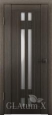 Межкомнатная дверь GLAtum X17 Серый дуб