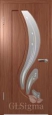 Межкомнатная дверь GLSigma 82 Итальянский орех