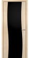Межкомнатная дверь  ДО ТР 9 ЧЕРНОЕ СТЕКЛО
