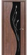 Межкомнатная дверь  ДО ТРР21 ЛИЛИЯ ЧЕРНАЯ