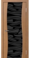 Дверь натуральный шпон ЭЛЛАДА ВОЛНА ЗЕБРА