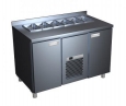 Холодильный стол BAR-320 Полюс Салат оцинк. сталь