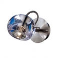 Бра  GU10 50W 220V BOLLA 1429/1W ODL09 410 м ник/прозрачный
