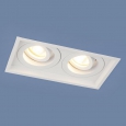 Алюминиевый точечный светильник1071/2 MR16 WH белый