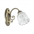 Бра E14 1*40W 220V DALISSA 3086/1W LN16 048 бронзовый/стекло