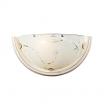Бра E27 100W 220V BLANKETA GOLD 002 SN15 135 бел.дер. с зол.патиной/зол/белый/декор