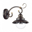 Бра E14 1*60W 220V SANDRINA 3249/1W ODL16 071 кофе/зол.патина/стекло
