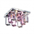 Встраиваемый светильник IP20 G9 40W 220V CARAMEL 2 369369 NT09 216 хром/прозрачно-розовый