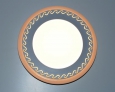 Встраиваемый потолочный светодиодный светильник luxwel 18+6W с рисунком белый
