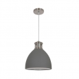 Подвес E27 60W 220V VIOLA 3322/1 ODL17 099 серый, никель