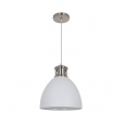 Подвес E27 60W 220V VIOLA 3323/1 ODL17 099 белый/никель