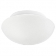 Светильник для ванной комнаты ELLA, 1X60W (E27), ?200, сталь, белый/опаловое стекло