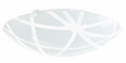 Светильник настенно-потолочный SABBIO, 1X60W (E27), ?315, стекло/кристальный