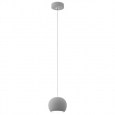 Светодиод. подвес PRATELLA LED, 1X40W (GU10), ?150, керамика, серый