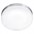 Светодиод. потолочный светильник LED LORA, 16W (LED), ?320, IP54, сталь, хром/опаловое стекло, белый