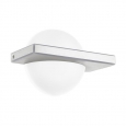 Светодиодное бра BOLDO, 11W(LED), L200, H140, алюминий, сталь, алюм. чесаный/пластик, белый