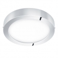 Светодиодная ультратонкая встраиваемая панель FUEVA 1, 22W (LED) 3000K, ?300, IP44, никель