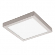 Светодиодная ультратонкая встраиваемая панель FUEVA 1, 22W (LED) 4000K, 300х300, никель