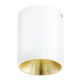 Светодиодный потолочный светильник POLASSO, 1х3,3W (LED), ?100, белый, золотой