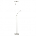 Светодиодный торшер SARRIONE с диммером, 17,28W; 2,88W; 4,5W  (LED), H1800, никель
