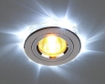 Светодиодный точечный светильник2020/2 SL/LED/WH (хром / белый)