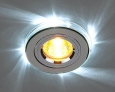 Точечный светильник со светодиодной подсветкой. Оптовая продажа.2060/2 SL/LED/WH (хром / белый)
