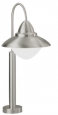 Уличный фонарь SIDNEY, 3х60W (E27), H2200, нерж. сталь/матовое стекло