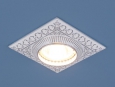 Точечный светильник для подвесных, натяжных и реечных потолков4104 белый/хром (WH/CH)
