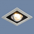 Точечный светильник с поворотным механизмом1031/1 MR16 SL/BK серебро/черный