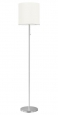 Торшер SENDO, 1X60W (E27) со шнурк. выкл., H1530, алюминий/текстиль бежевый