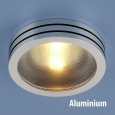 Точечный светильник из алюминия 5153 BK (хром / черный)