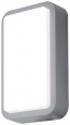 Уличный светодиодный настенный светильник TROSONO, 7W(LED), 180х300, A75, алюминий, серебряный/пластик, белый