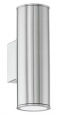 Уличный светодиодный светильник настенный RIGA 2, 2х3W (GU10), нерж. сталь
