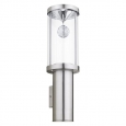 Уличный светодиодный светильник настенный TROнет 2, 1х3W (GU10); 1х3,7W (LED), нерж. сталь/кристалл