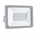 Уличный светодиодный светильник настенный FAEDO 1, 50W (LED), 245х175, IP65, алюминий, серебряный/стекло
