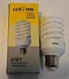 Энергосберегающая лампа Компактный винт E27 27 Вт LUXWEL