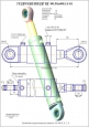Гидроцилиндр ЦГ-80.50х400.11-01