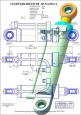 Гидроцилиндр ЦГ-80.56х300.11