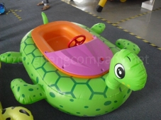 Детская надувная бамперная лодка с электроприводом