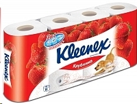 Бумага Kleenex туалетная с ароматом клубники (8 шт) 9450130