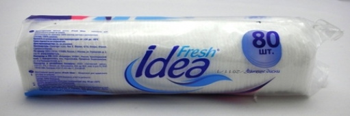 Диски Fresh idea ватные 80 шт