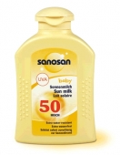 Молочко Sanosan солнцезащитное SPF 50+ 200 мл 089450