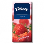 Платочки Kleenex носовые "Клубника" 10 по 10 шт 3568140