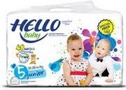 Подгузники HELLO baby Junior 5 ( 11 - 25 ) кг Джумбо ( 56 шт ) 