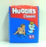 Подгузники Huggies Classic - Макси -   4 ( 7 - 16 ) кг ( 14 шт )